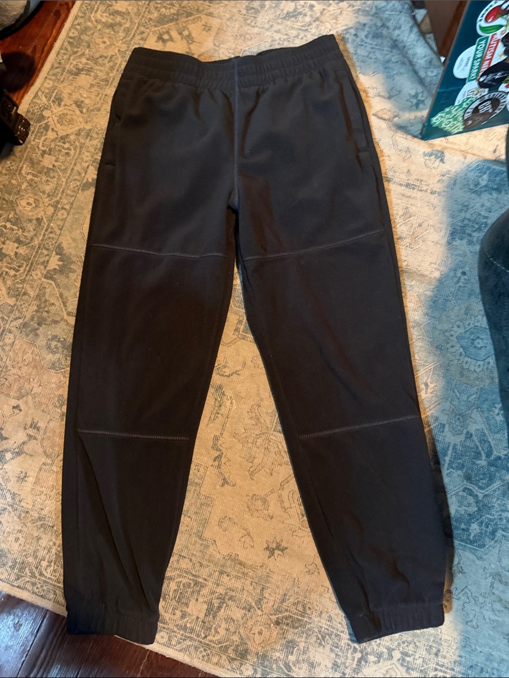 Avia Black Men's Jogger Sweatpants